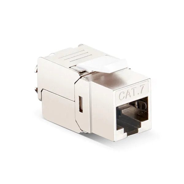 Cat7 Unshielded Toolless Keystone Jack 50Pc